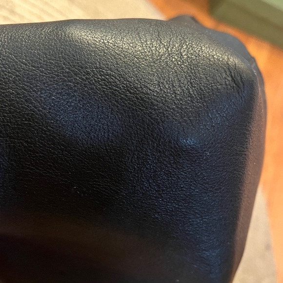 Mansur Gavriel Everyday Soft Tote in Black. Convertible east-west north-south! - Picture 7 of 13